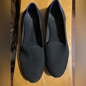 Rothy's The Loafer Black honeycomb Flats Classic Chic Shoes Women’s US 11